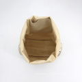 Custom Logo Biodegradable Cotton Linen Canvas Custom Shopping Bag Women Tote Bag